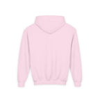 Back view of Jesus Loves Me kids tee, pink, embroidered, Christian kids clothing, Jesus gifted hoodie,faith hoodie
