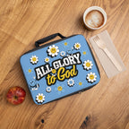 All Glory to God insulated lunch box, durable, faith lunch box, Christian kids accessory, christian lunch bag, Jesus Christ kids school