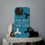 Back view of Bible Verse phone case, protective, Cute christian phone case, Jesus phone case, faith christian aesthetic 