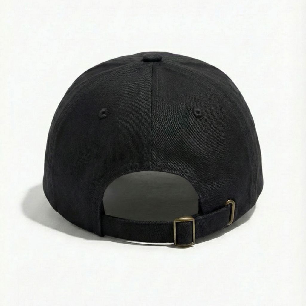 Embroidered Worship Hat- Jet Black